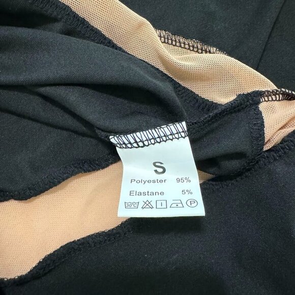 Mesh Cut Out Dress Small - Picture 5 of 5